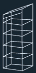 Vitrine collectionneur de luxe Crystal Palace, plaqué nickel aspect argent, 50 x 18 x 18 cm, aile gauche